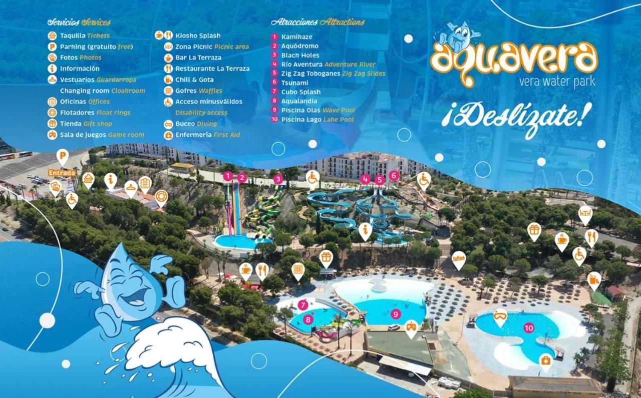 Atico Paraiso Beach Con Piscina Privada Vera Exterior foto